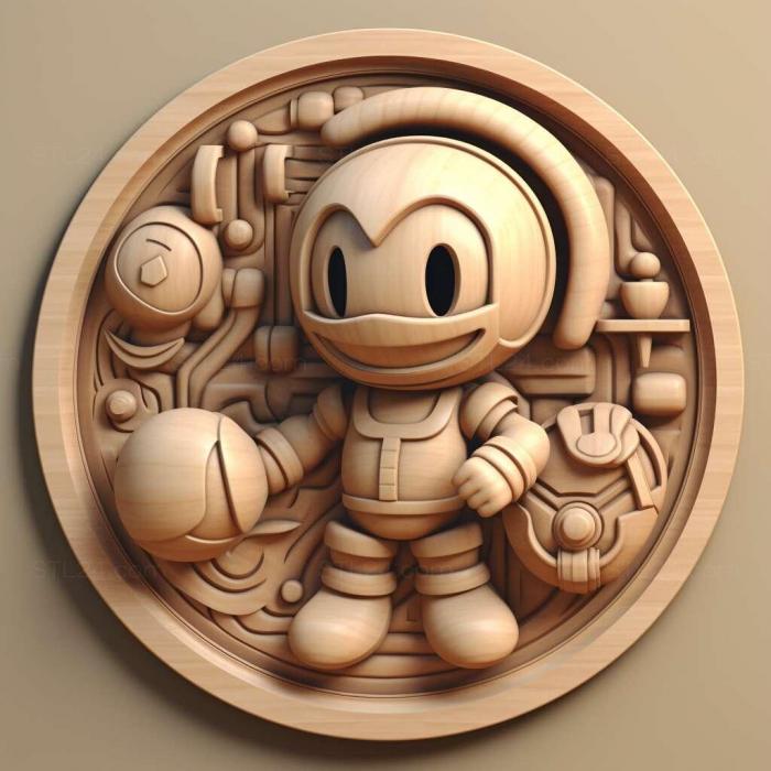 Games (Bomberman Ultra 1, GAMES_15373) 3D models for cnc